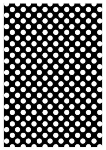 Printed Wafer Paper - Small Dots Black - Click Image to Close
